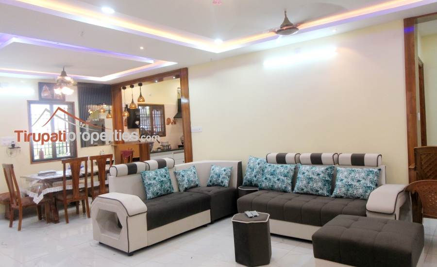 1650 Sft East Facing #FullyFurnished #3Bhk #ResaleFlatforSale Near Hotel Bliss, #Tirupati